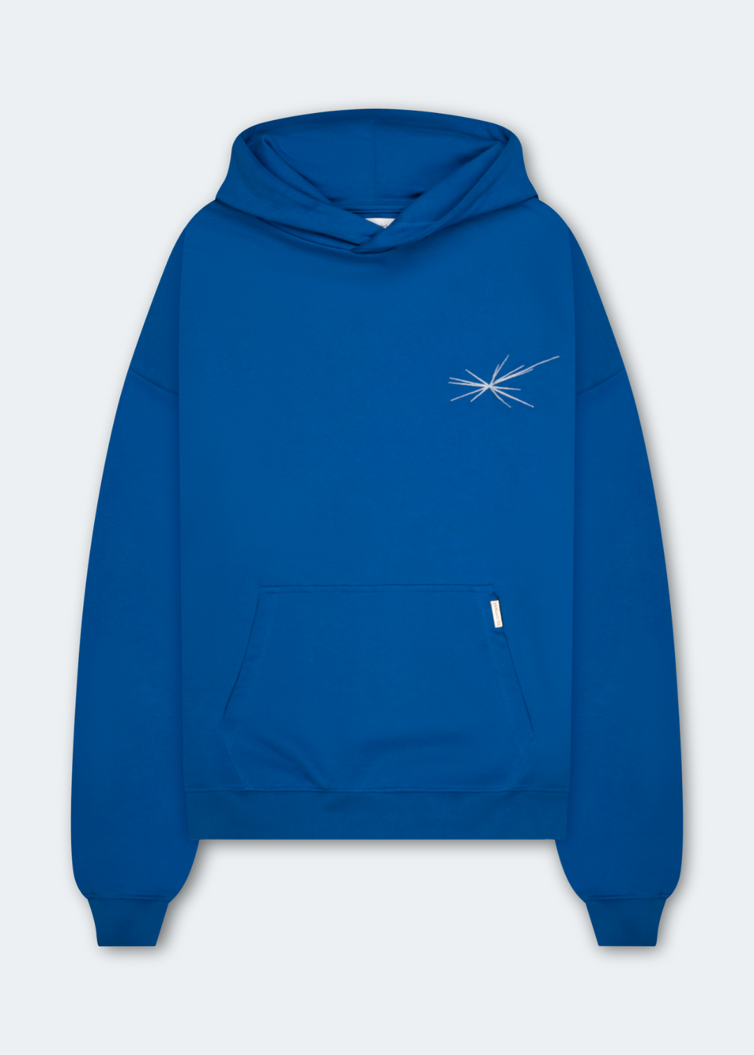 Paris X Excentriek Heavy Hoodie Cobalt Blue