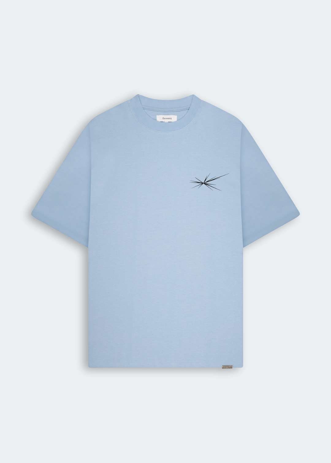 Paris X Excentriek Oversized T-Shirt Sky Blue