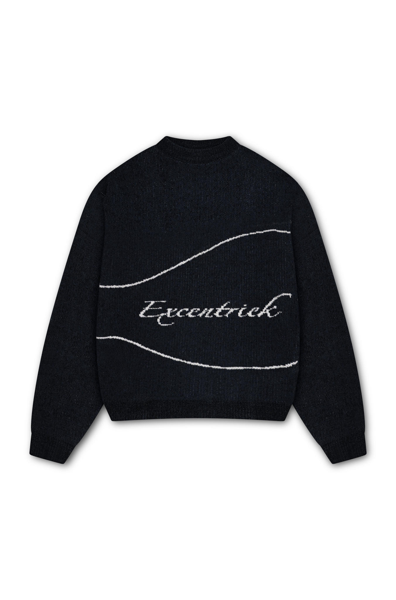 Excentriek Knitted Sweater Night Blue